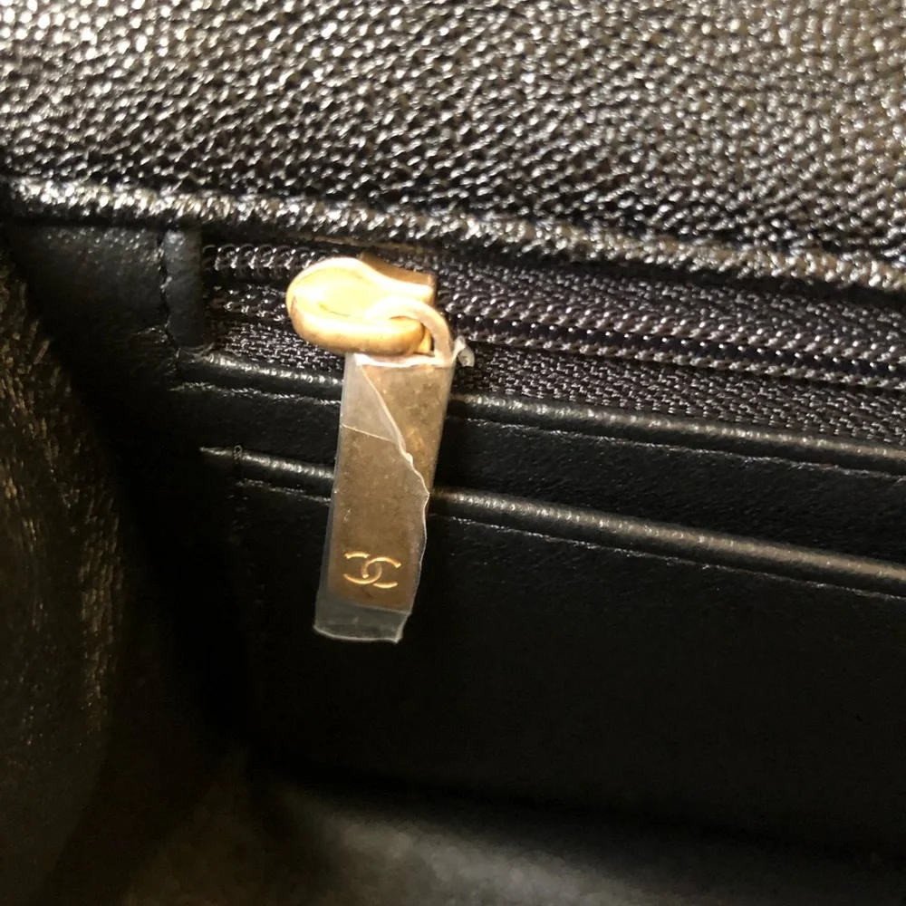 ❣️Final sale Authentic Chanel 21S Cavair Top Handle Mini Rectangular❣️ - Picture 12 of 14